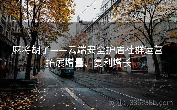 麻将胡了——云端安全护盾社群运营 拓展增量、复利增长