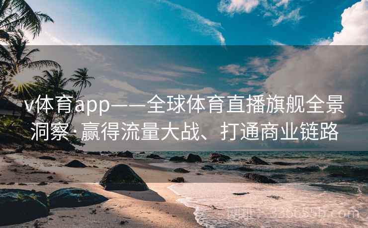 v体育app——全球体育直播旗舰全景洞察·赢得流量大战、打通商业链路